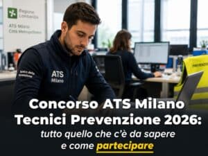 Concorso ATS Milano Tecnici Prevenzione 2026 9 posti a tempo indeterminato
