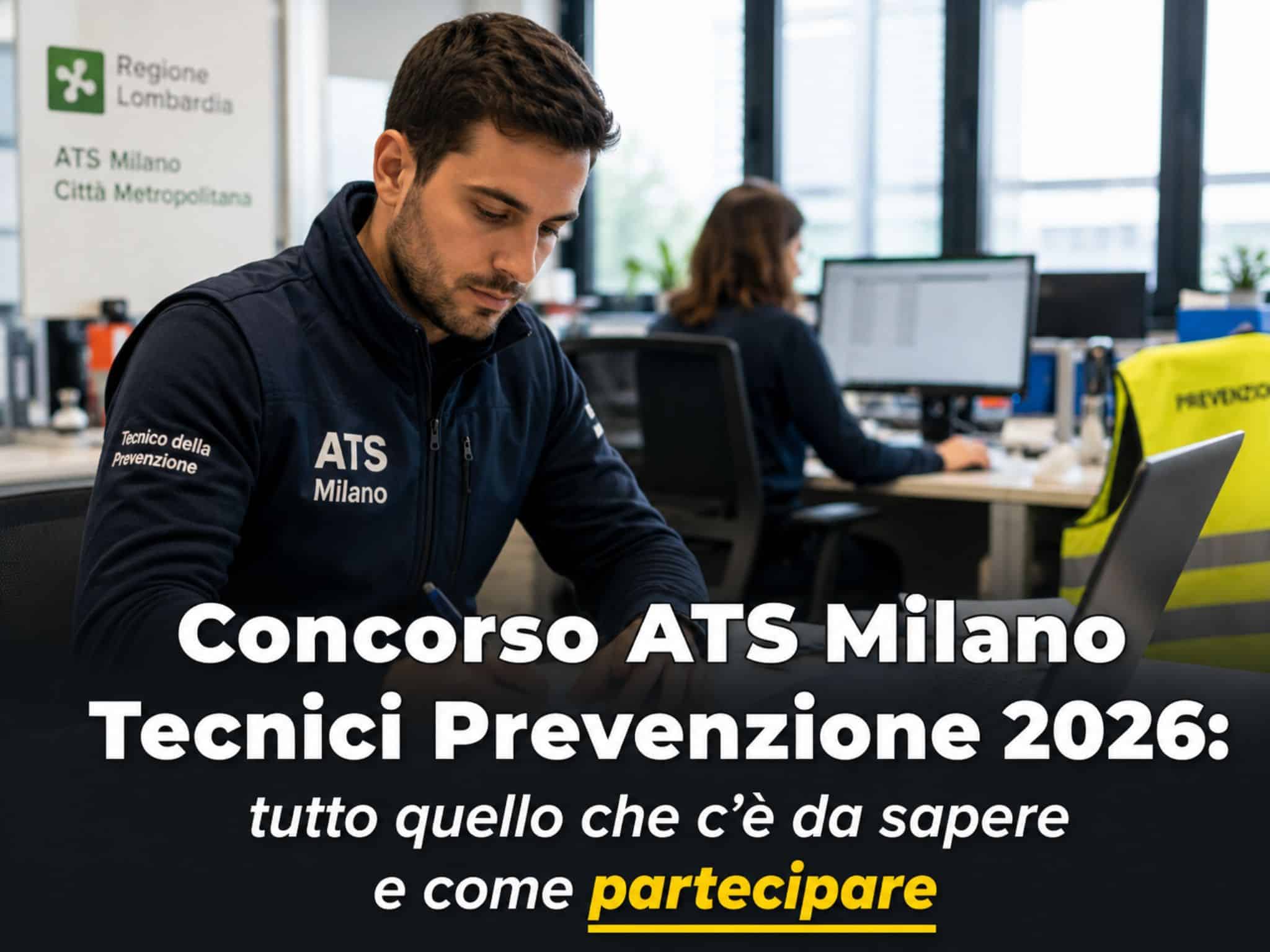 Concorso ATS Milano Tecnici Prevenzione 2026: 9 posti a tempo indeterminato