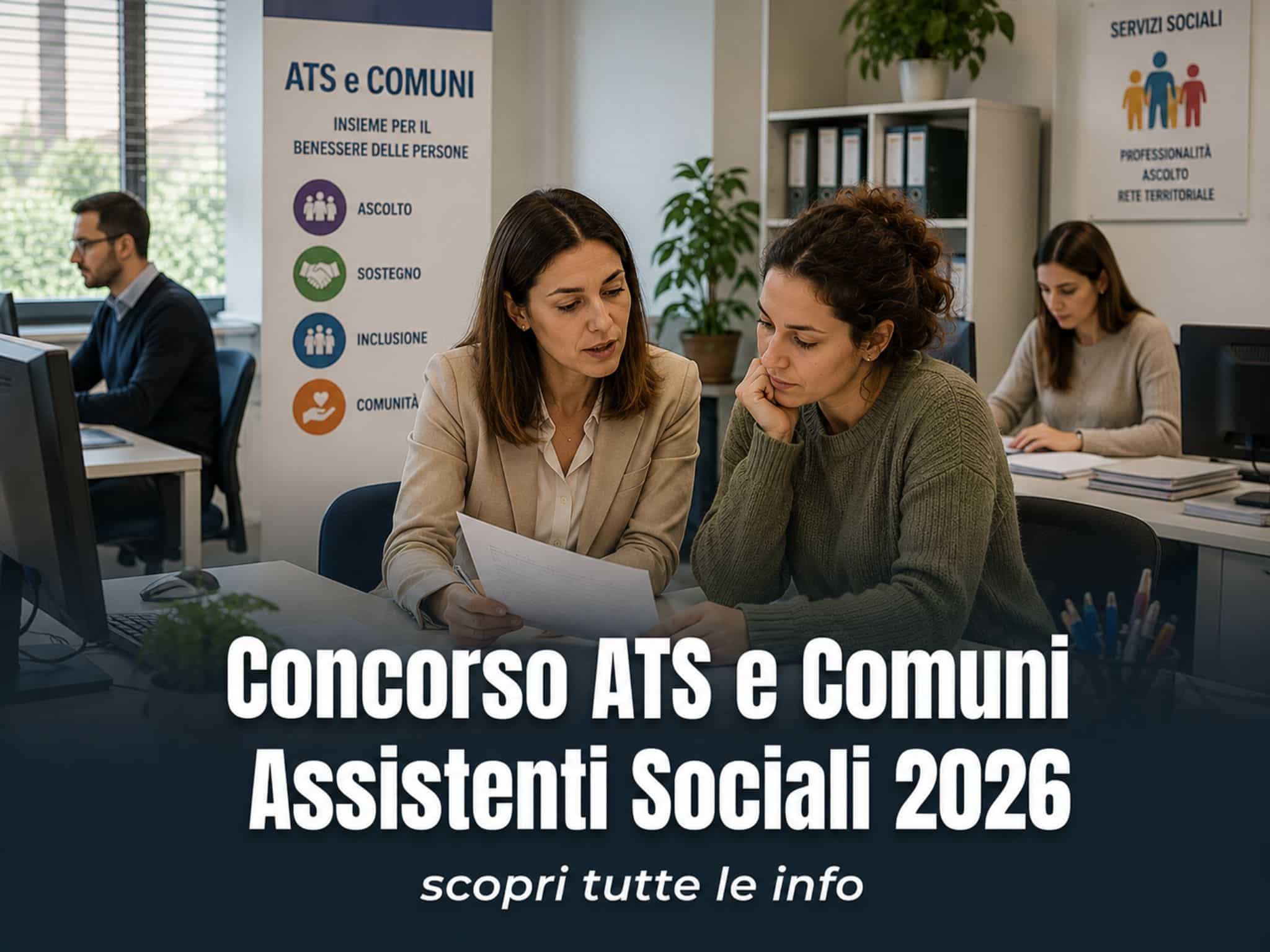 Concorso ATS e Comuni Assistenti Sociali 2026: Avviso di Manifestazione d'interesse del MLPS