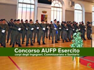 Concorso AUFP Esercito 2023