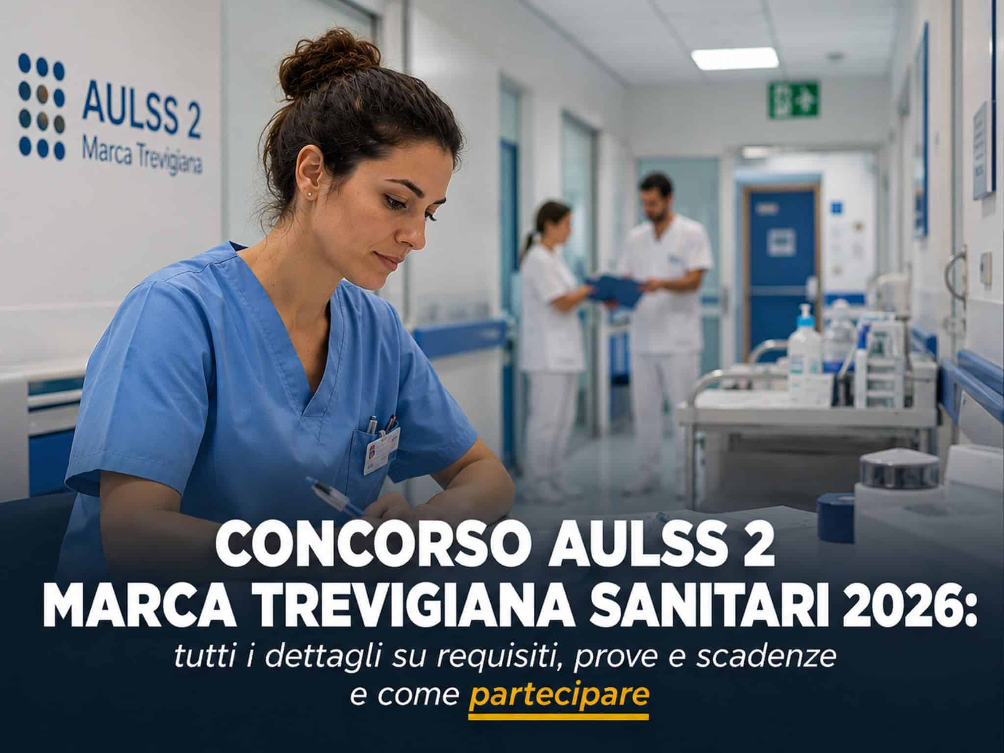 Concorso AULSS 2 Marca Trevigiana Sanitari 2026: 12 posti per categorie protette
