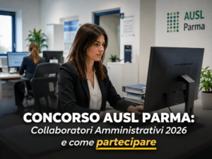 Concorso AUSL Parma Collaboratori Amministrativi 2026 - 5 posti a tempo indeterminato