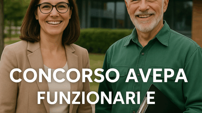 Concorso AVEPA Funzionari e Istruttori 2025