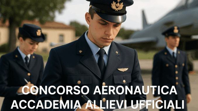 Concorso Aeronautica Accademia Allievi Ufficiali 2025: 155 posti - Prova di efficienza fisica