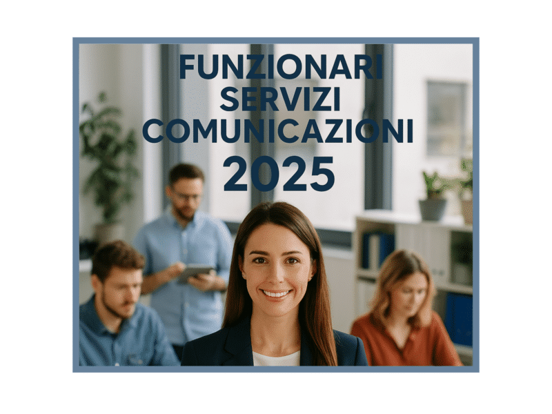 Concorso Afol Metropolitana Funzionari Servizi Comunicazioni 2025 - Formazione di una graduatoria per laureati