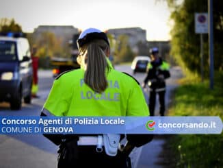 Concorso Agenti di Polizia Locale Comune di Genova