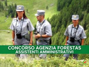 Concorso Agenzia Forestas 2022