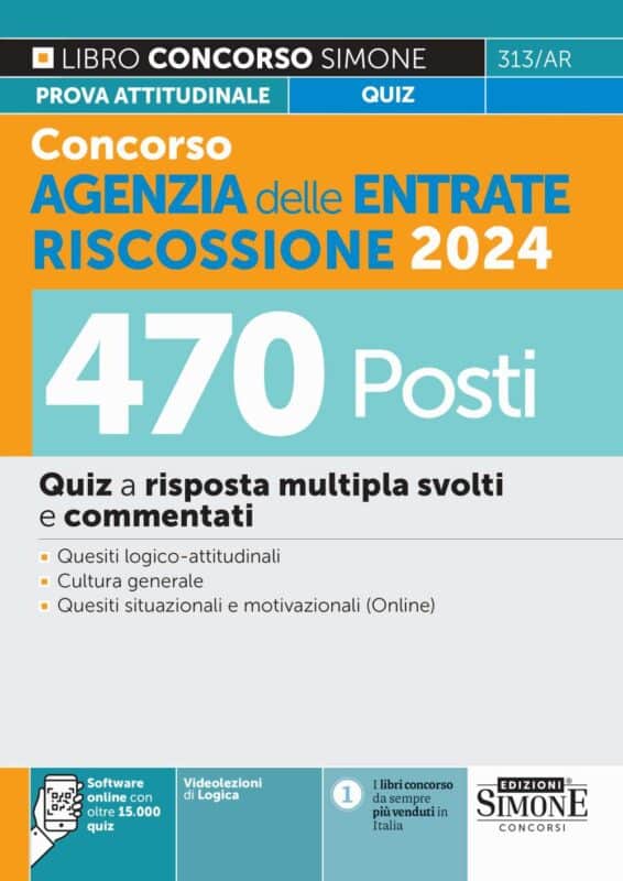 Manuale Concorso Agenzia delle Entrate Riscossione – Per la preparazione