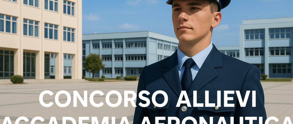 Concorso Allievi Accademia Aeronautica Militare 2026 da 155 posti