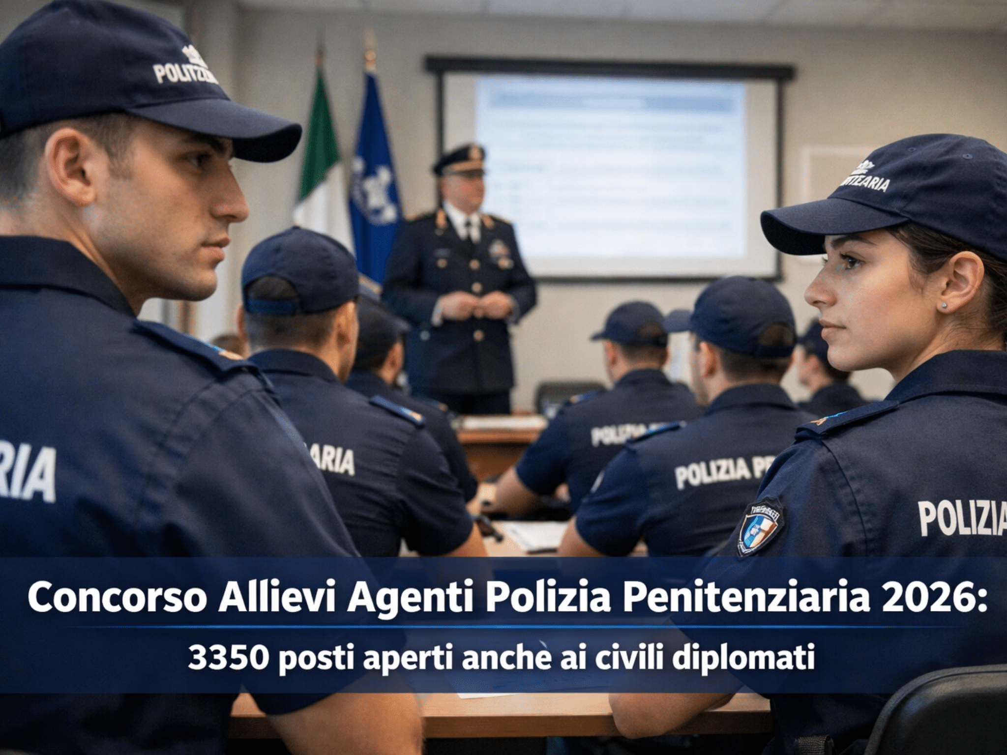 Concorso Allievi Agenti Polizia Penitenziaria 2026 - 3350 posti