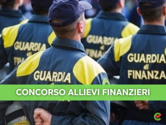 Concorso Allievi finanzieri 2022