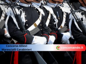 diventare Maresciallo dei Carabinieri