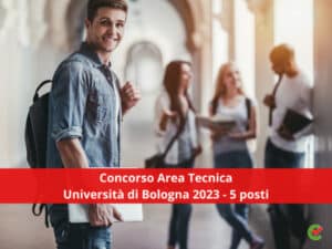 Concorso Area Tecnica Università di Bologna 2023 - 5 posti