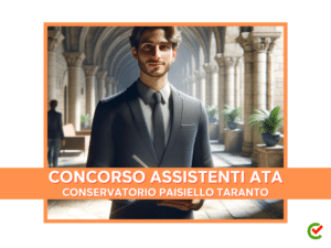 Concorso Assistenti ATA Conservatorio Paisiello Taranto