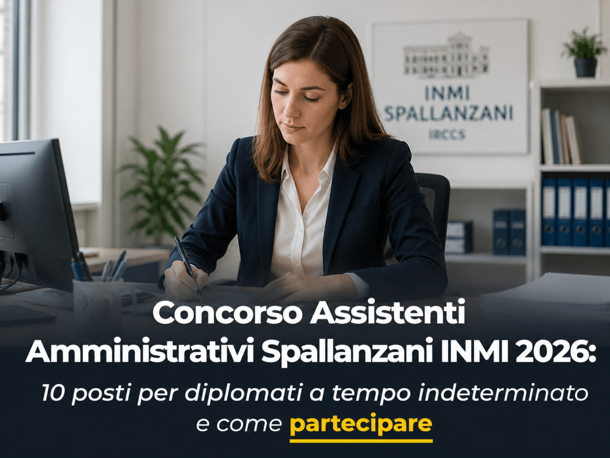 Concorso Assistenti Amministrativi Spallanzani INMI