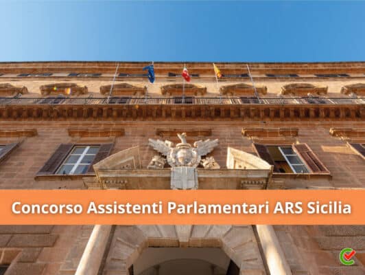 Concorso Assistenti Parlamentari ARS Sicilia 2022