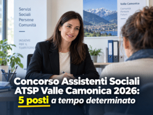 Concorso Assistenti Sociali ATSP Valle Camonica