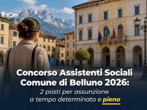 Concorso Assistenti Sociali Comune di Belluno 2026