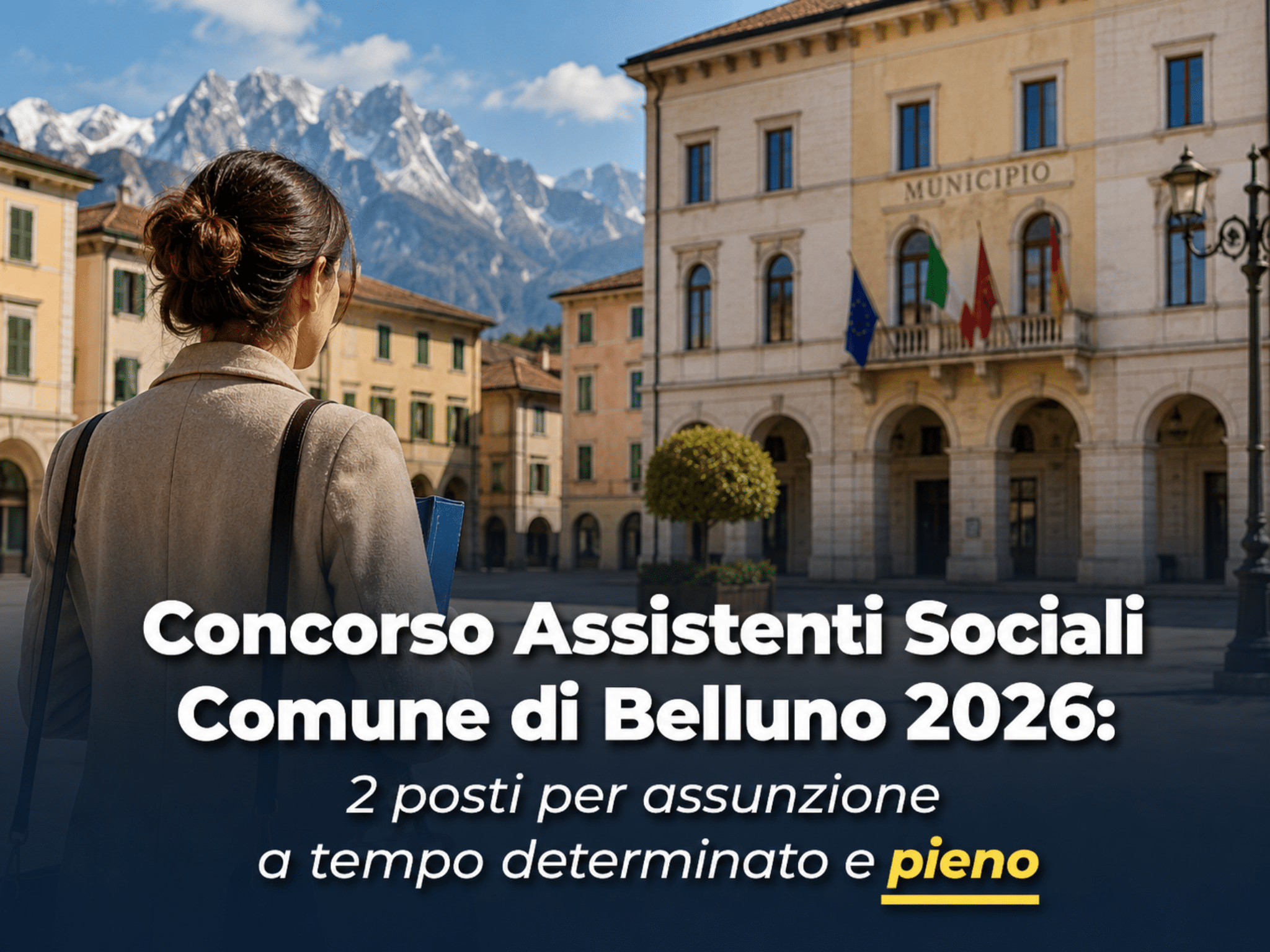 Concorso Assistenti Sociali Comune di Belluno 2026