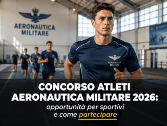 Concorso Atleti Aeronautica Militare 2026 20 posti per Volontari in Ferma prefissata triennale