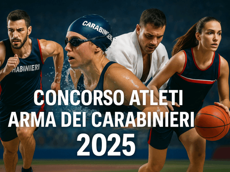Concorso Atleti Allievi Carabinieri 2025