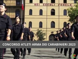 Concorso Atleti Arma dei Carabinieri 2023