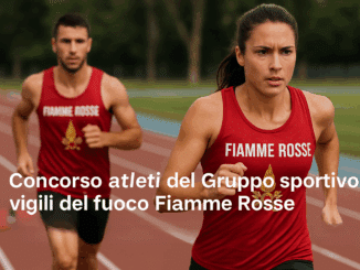Concorso Atleti Fiamme Rosse Vigili del Fuoco 2025 7 posti con soli titoli