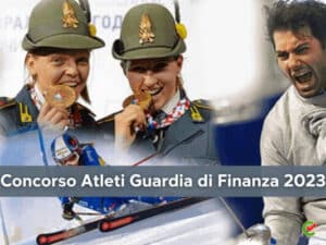 Concorso Atleti Guardia di Finanza 2023