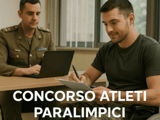 Concorso Atleti Paralimpici Ministero Difesa 2025