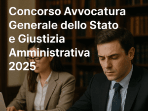 Concorso Avvocatura Generale dello Stato e Giustizia Amministrativa 2025 133 posti