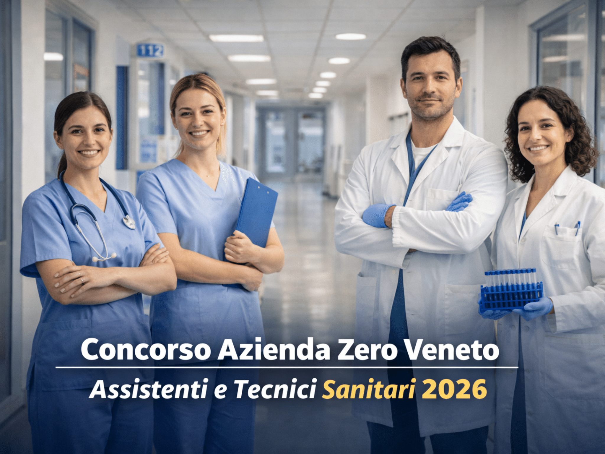Concorso Azienda Zero Veneto Assistenti e Tecnici Sanitari 2026 - 68 posti a tempo indeterminato