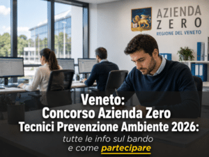 Concorso Azienda Zero Veneto Tecnici Prevenzione Ambiente 2026 56 posti a tempo indeterminato