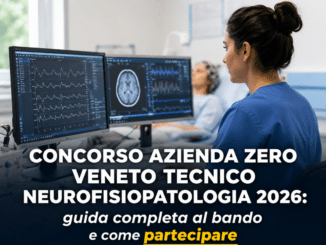 Concorso Azienda Zero Veneto Tecnico neurofisiopatologia 2026