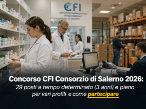 Concorso CFI Salerno Consorzio Farmaceutico