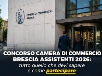 Concorso Camera di Commercio Brescia Assistenti 2026 7 posti per categorie protette con diploma