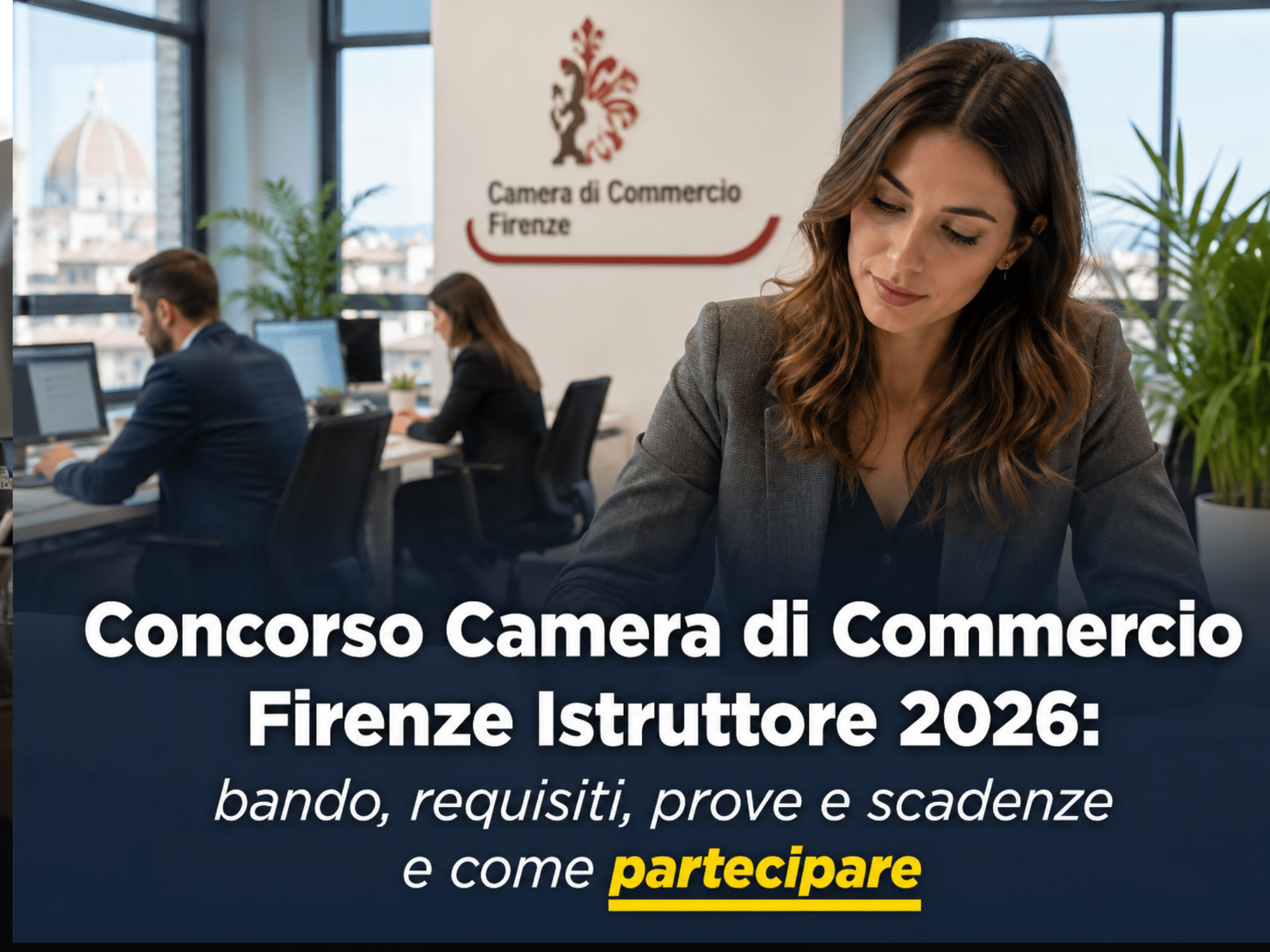 Concorso Camera di Commercio Firenze Istruttore 2026