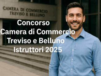 Concorso Camera di Commercio Treviso e Belluno Istruttori 2025