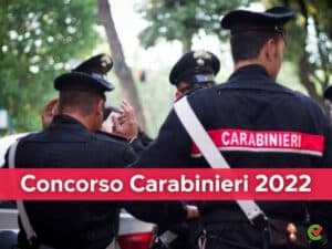 Concorso Carabinieri 2022