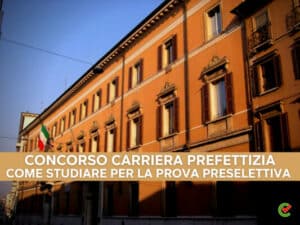 Concorso Carriera Prefettizia