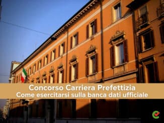 Concorso Carriera Prefettizia