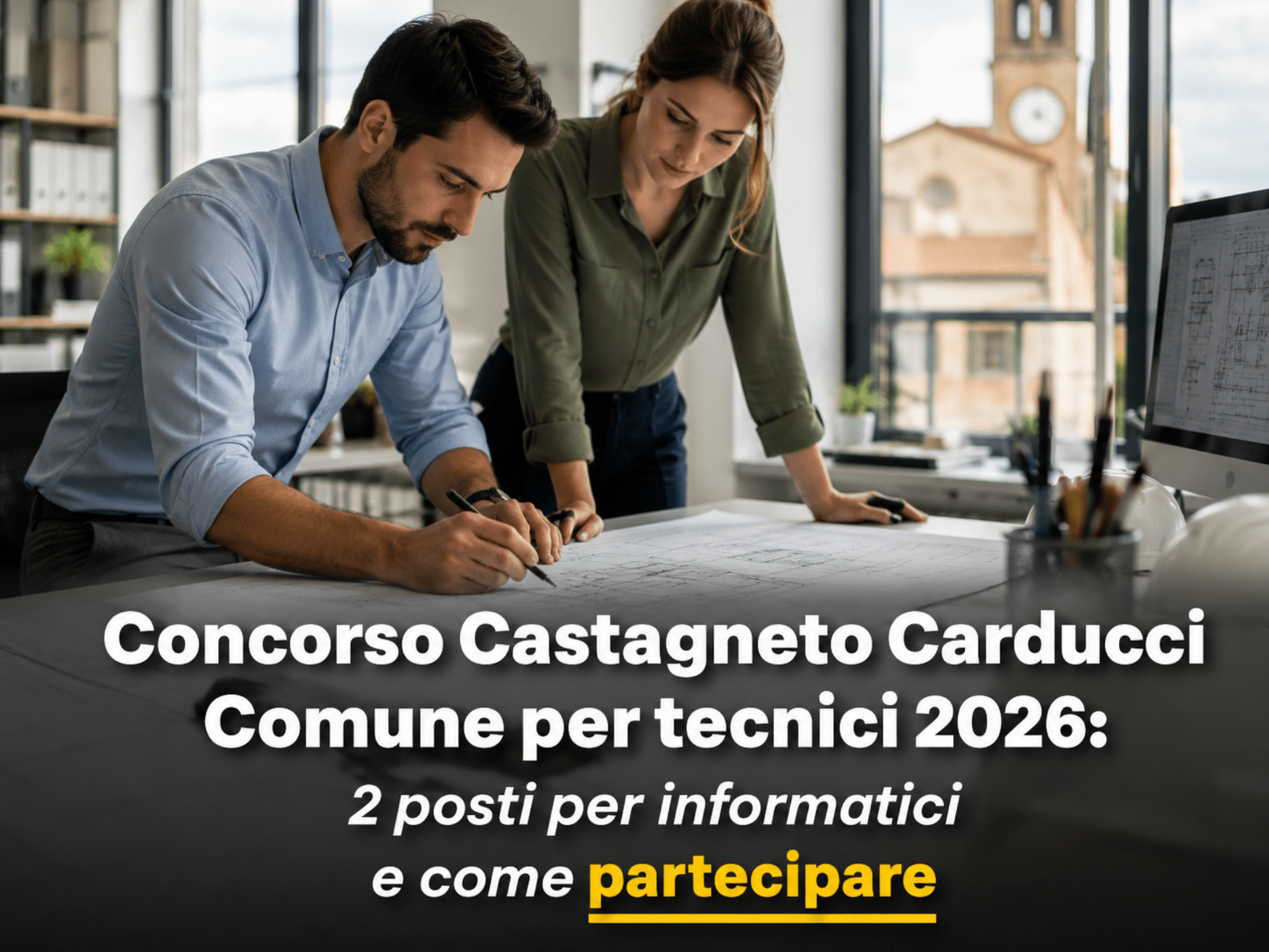 Concorso Castagneto Carducci Comune per tecnici