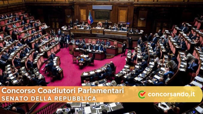 Concorso Coadiutori Parlamentari Senato della Repubblica Concorso Coadiutori Parlamentari Senato della Repubblica