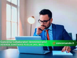 Concorso Collaboratori Amministrativi Aziende Sanitarie Puglia