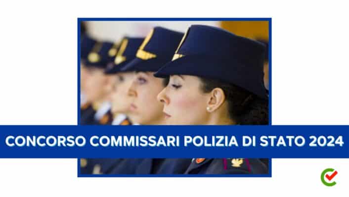 Concorso Commissari Polizia di Stato