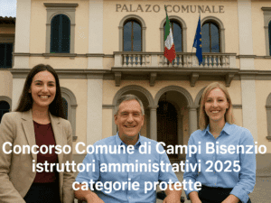 Concorso Comune Campi Bisenzio istruttori amministrativi 2025