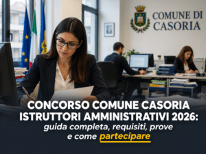 Concorso Comune Casoria Istruttori Amministrativi 2026 5 posti a tempo indeterminato
