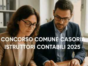 Concorso Comune Casoria Istruttori Contabili 2025 3 posti per diplomati