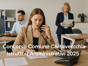 Concorso Comune Civitavecchia Istruttori Amministrativi 2025 (1)