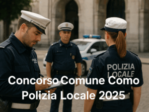 Concorso Comune Como Polizia Locale 2025
