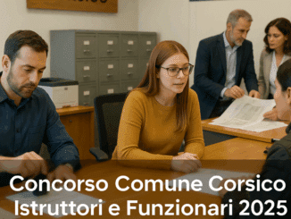 Concorso Comune Corsico Istruttori e Funzionari 2025